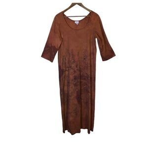 Mary Dee Fun To Wear Art To Wear vintage maxi dress